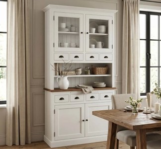 Casa Padrino Sideboard im Landhausstil, 120 x 50 x 225 cm