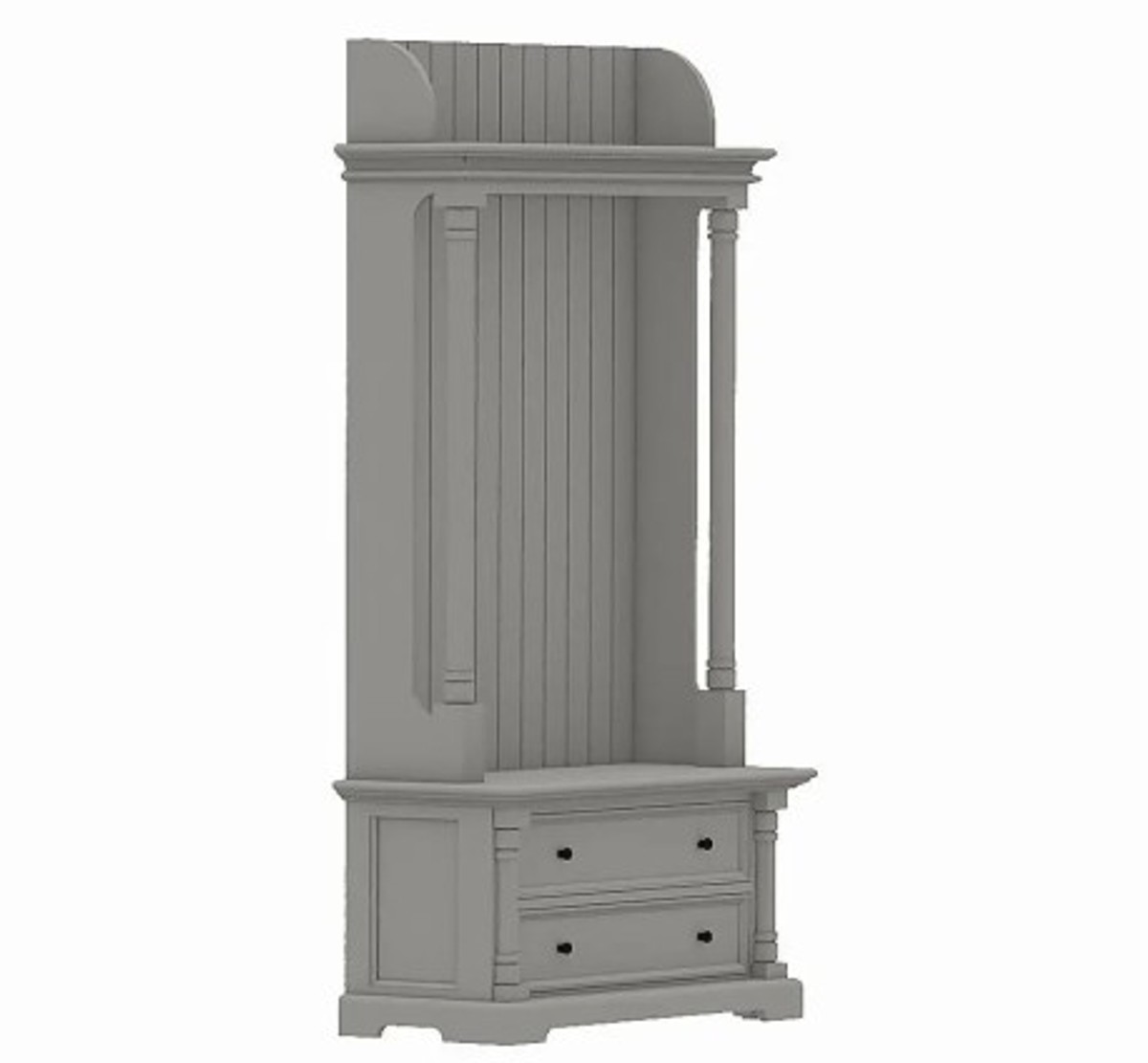 Casa Padrino Portemanteau style campagne, 100 x 42 x 190 cm Casa Padrino Portemanteau style campagne, 100 x 42 x 190 cm