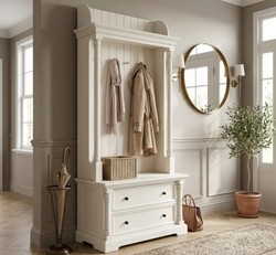 Casa Padrino Portemanteau style campagne, 100 x 42 x 190 cm Casa Padrino Portemanteau style campagne, 100 x 42 x 190 cm