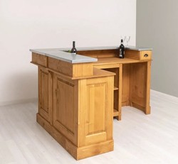 Casa Padrino Tavolo da bar stile country, 180 x 139 x 107 cm