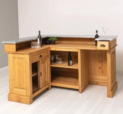 Casa Padrino Tavolo da bar stile country, 180 x 139 x 107 cm