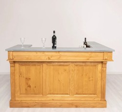 Casa Padrino Tavolo da bar stile country, 180 x 139 x 107 cm
