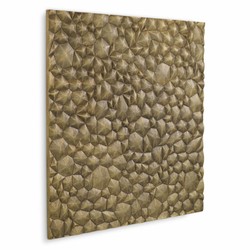 Luxus Designer Wanddeko Relief Wandrelief Vintage Messing