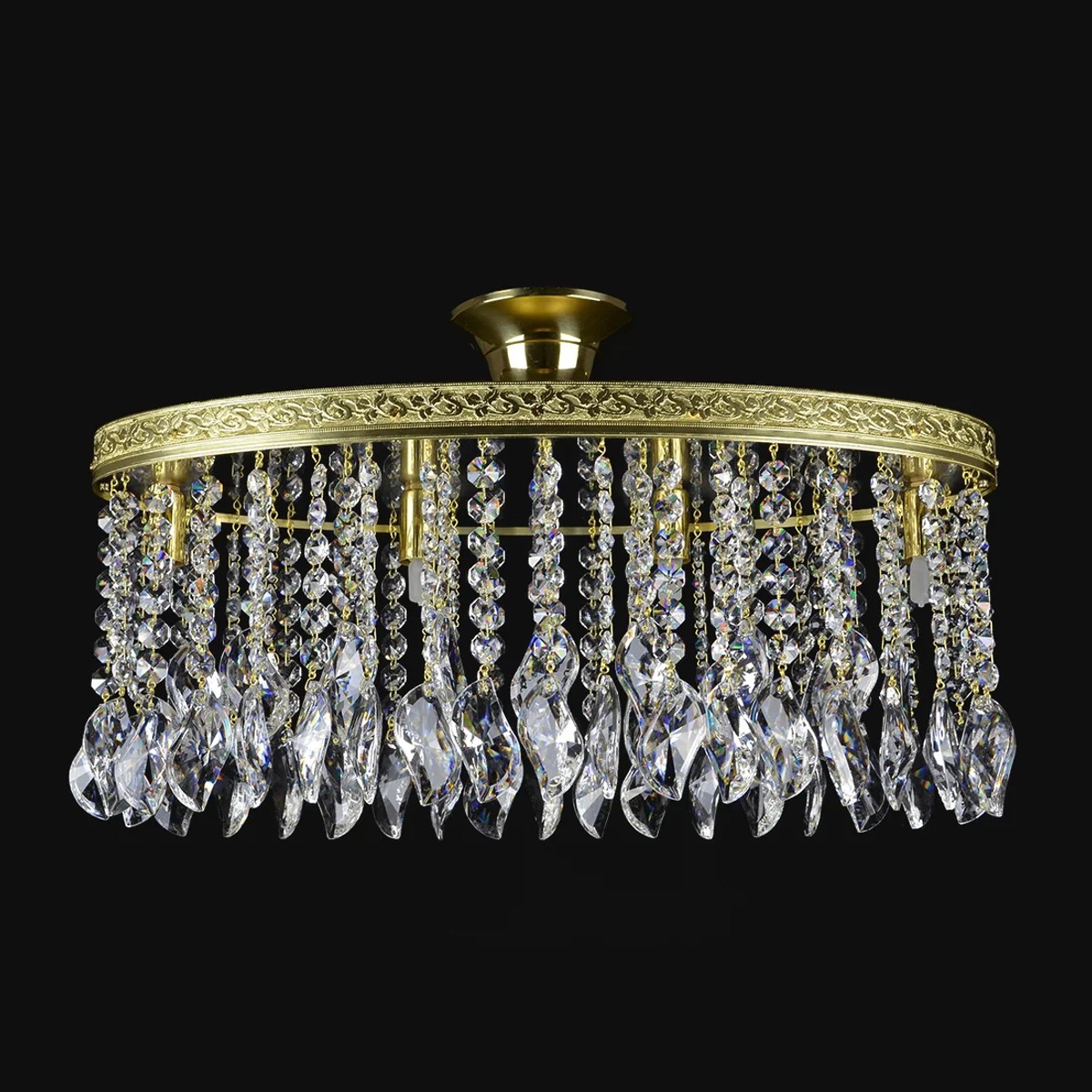 Casa Padrino Lampada da parete in cristallo barocco di lusso Oro 50 x 20 x H. 20 cm - Sontuosa Lampada da parete in ottone con cristallo di Boemia - Mobili barocchi - Nobile e sontuoso Casa Padrino Lampada da parete in cristallo barocco di lusso Oro 50 x 20 x H. 20 cm - Sontuosa Lampada da parete in ottone con cristallo di Boemia - Mobili barocchi - Nobile e sontuoso