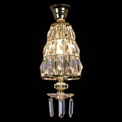 Casa Padrino Luxury Crystal Pendant Lamp Silver Ø 16 x H. 45 cm - Magnificent Brass Pendant Lamp with Bohemian Crystal Glass - Baroque Furniture - Noble & Magnificent Casa Padrino Luxury Crystal Pendant Lamp Silver Ø 16 x H. 45 cm - Magnificent Brass Pendant Lamp with Bohemian Crystal Glass - Baroque Furniture - Noble & Magnificent