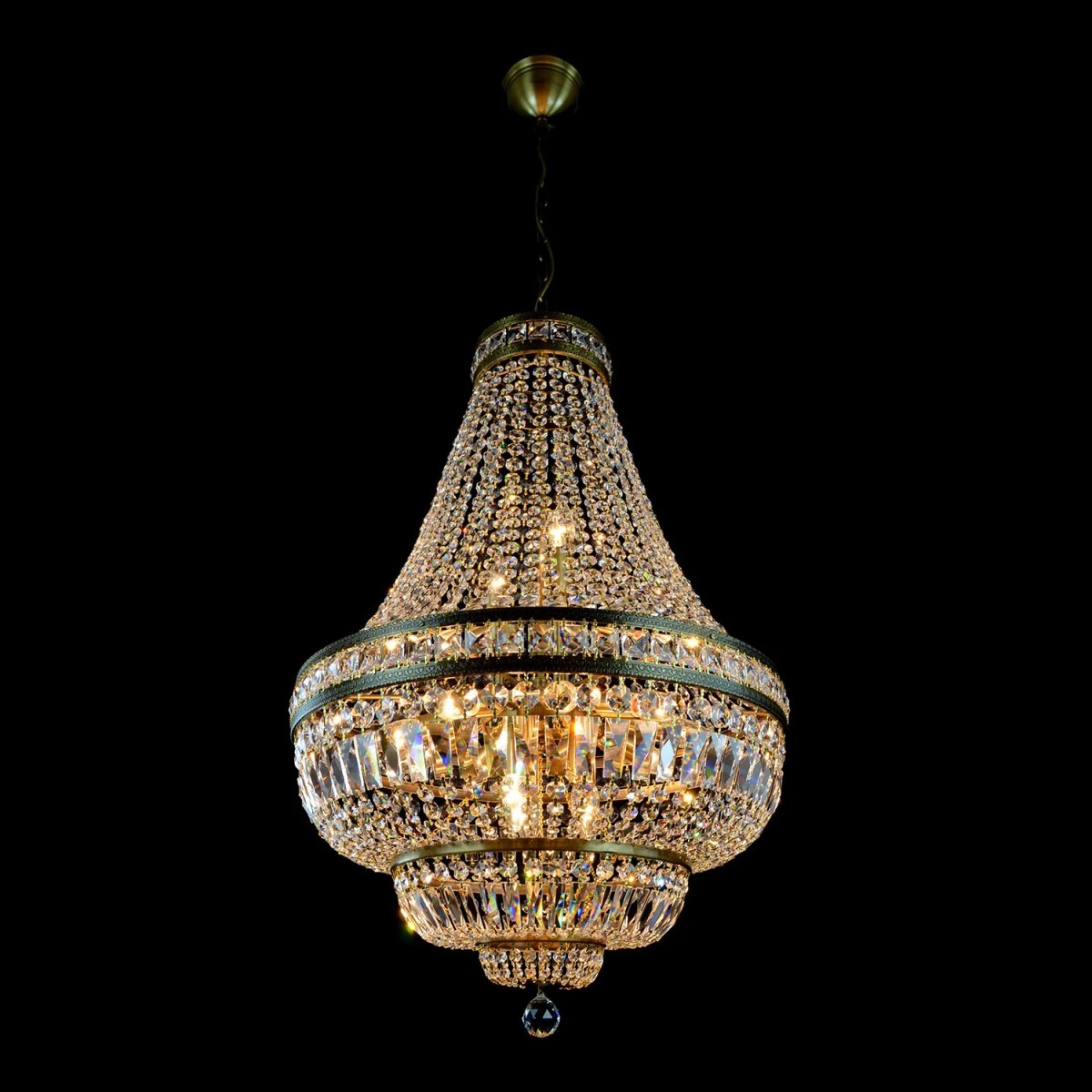 Casa Padrino Luxury Baroque Crystal Chandelier Silver Ø 60 x H. 90 cm - Magnificent Brass Chandelier with Bohemian Crystal Glass - Baroque Furniture - Noble & Magnificent Casa Padrino Luxury Baroque Crystal Chandelier Silver Ø 60 x H. 90 cm - Magnificent Brass Chandelier with Bohemian Crystal Glass - Baroque Furniture - Noble & Magnificent