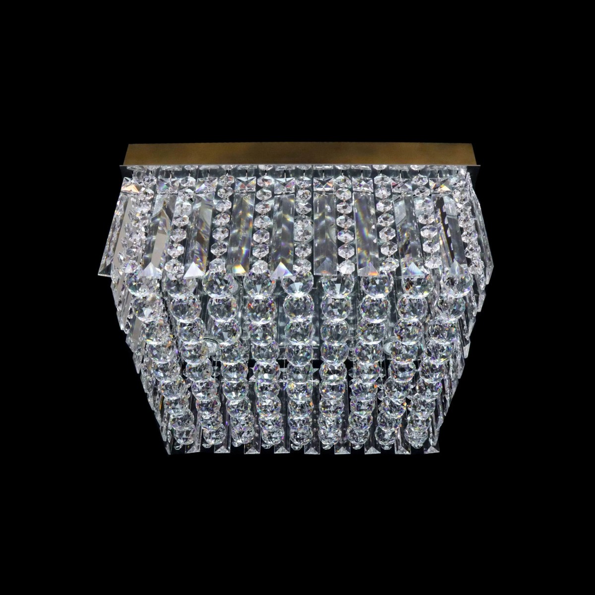 Casa Padrino Luxury Baroque Crystal Wall Lamp Gold 50 x 50 x H. 20 cm - Magnificent Brass Wall Lamp with Bohemian Crystal Glass - Baroque Furniture - Noble & Magnificent Casa Padrino Luxury Baroque Crystal Wall Lamp Gold 50 x 50 x H. 20 cm - Magnificent Brass Wall Lamp with Bohemian Crystal Glass - Baroque Furniture - Noble & Magnificent