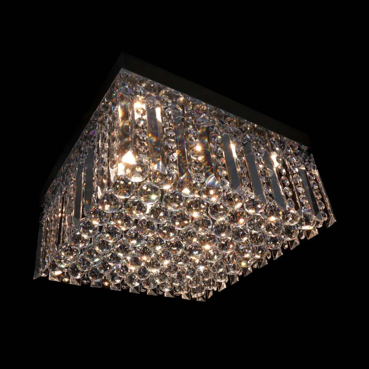 Casa Padrino Luxury Baroque Crystal Wall Lamp Gold 50 x 50 x H. 20 cm - Magnificent Brass Wall Lamp with Bohemian Crystal Glass - Baroque Furniture - Noble & Magnificent Casa Padrino Luxury Baroque Crystal Wall Lamp Gold 50 x 50 x H. 20 cm - Magnificent Brass Wall Lamp with Bohemian Crystal Glass - Baroque Furniture - Noble & Magnificent