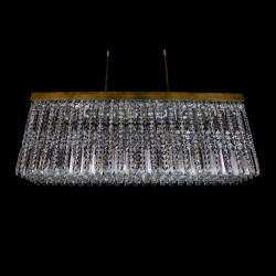Casa Padrino Luxury Baroque Crystal Wall Lamp Silver 50 x 50 x H. 20 cm - Magnificent Brass Wall Lamp with Bohemian Crystal Glass - Baroque Furniture - Noble & Magnificent Casa Padrino Luxury Baroque Crystal Wall Lamp Silver 50 x 50 x H. 20 cm - Magnificent Brass Wall Lamp with Bohemian Crystal Glass - Baroque Furniture - Noble & Magnificent