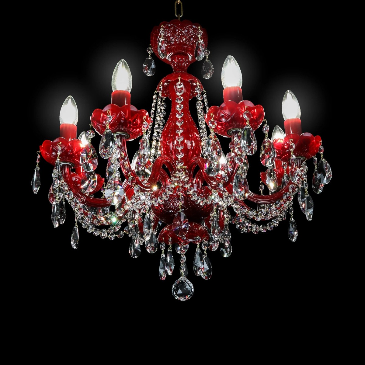 Casa Padrino Luxury Baroque Crystal Chandelier Gold Ø 57 x H. 55 cm - Magnificent Brass Chandelier with Bohemian Crystal Glass - Baroque Furniture - Noble & Magnificent Casa Padrino Luxury Baroque Crystal Chandelier Gold Ø 57 x H. 55 cm - Magnificent Brass Chandelier with Bohemian Crystal Glass - Baroque Furniture - Noble & Magnificent