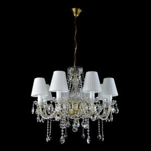 Casa Padrino Lámpara de araña de cristal barroco de lujo Plata Ø 67 x H. 56 cm - Suntuosa Lámpara de araña de latón con cristal de Bohemia - Muebles barrocos - Noble y suntuosa Casa Padrino Lámpara de araña de cristal barroco de lujo Plata Ø 67 x H. 56 cm - Suntuosa Lámpara de araña de latón con cristal de Bohemia - Muebles barrocos - Noble y suntuosa