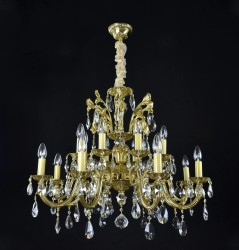 Casa Padrino Luxus Barock Kristall Kronleuchter Gold Ø 78 x H. 65 cm - Prunkvolle Messing Kronleuchter mit böhmischem Kristallglas - Barock Möbel - Edel & Prunkvoll Casa Padrino Luxus Barock Kristall Kronleuchter Gold Ø 78 x H. 65 cm - Prunkvolle Messing Kronleuchter mit böhmischem Kristallglas - Barock Möbel - Edel & Prunkvoll