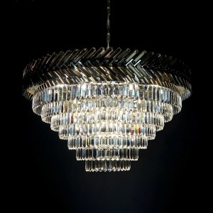 Casa Padrino Lámpara de techo de cristal de lujo Plata Ø 100 x H. 48 cm - Suntuosa Lámpara de techo de latón con cristal de Bohemia - Muebles barrocos - Noble y suntuosa Casa Padrino Lámpara de techo de cristal de lujo Plata Ø 100 x H. 48 cm - Suntuosa Lámpara de techo de latón con cristal de Bohemia - Muebles barrocos - Noble y suntuosa