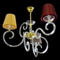 Casa Padrino Lampadario in cristallo barocco di lusso Oro Ø 75 x H. 58 cm - Sontuosa Lampadario in ottone con cristallo di Boemia - Mobili barocchi - Nobile e sontuoso Casa Padrino Lampadario in cristallo barocco di lusso Oro Ø 75 x H. 58 cm - Sontuosa Lampadario in ottone con cristallo di Boemia - Mobili barocchi - Nobile e sontuoso