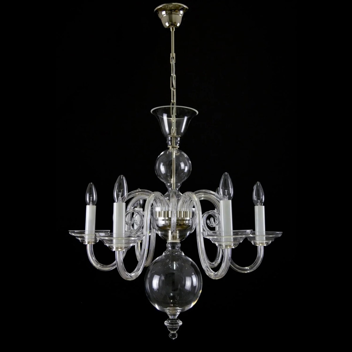 Casa Padrino Lampadario in cristallo barocco di lusso Oro Ø 60 x H. 60 cm - Sontuosa Lampadario in ottone con cristallo di Boemia - Mobili barocchi - Nobile e sontuoso Casa Padrino Lampadario in cristallo barocco di lusso Oro Ø 60 x H. 60 cm - Sontuosa Lampadario in ottone con cristallo di Boemia - Mobili barocchi - Nobile e sontuoso