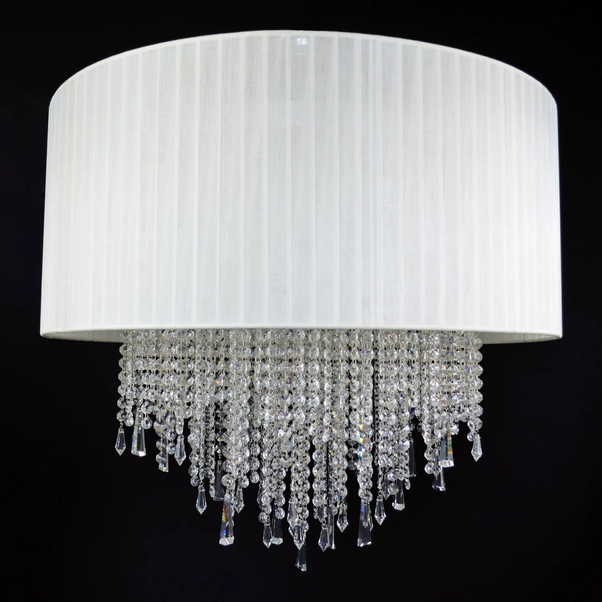 Casa Padrino Lámpara de araña de cristal de lujo Plata Ø 70 x H. 55 cm - Suntuosa Lámpara de araña de latón con cristal de Bohemia - Muebles barrocos - Noble y suntuosa Casa Padrino Lámpara de araña de cristal de lujo Plata Ø 70 x H. 55 cm - Suntuosa Lámpara de araña de latón con cristal de Bohemia - Muebles barrocos - Noble y suntuosa