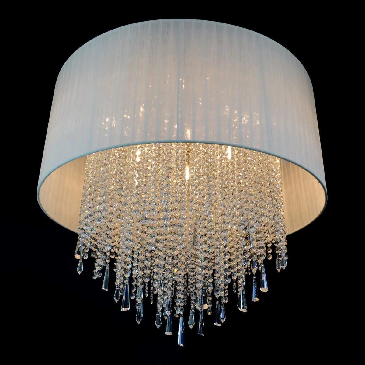 Casa Padrino Lámpara de araña de cristal de lujo Plata Ø 70 x H. 55 cm - Suntuosa Lámpara de araña de latón con cristal de Bohemia - Muebles barrocos - Noble y suntuosa Casa Padrino Lámpara de araña de cristal de lujo Plata Ø 70 x H. 55 cm - Suntuosa Lámpara de araña de latón con cristal de Bohemia - Muebles barrocos - Noble y suntuosa