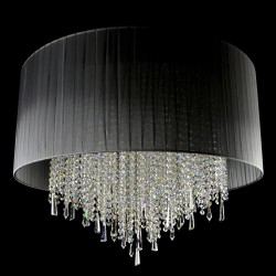 Casa Padrino Lámpara de araña de cristal de lujo Plata Ø 70 x H. 55 cm - Suntuosa Lámpara de araña de latón con cristal de Bohemia - Muebles barrocos - Noble y suntuosa Casa Padrino Lámpara de araña de cristal de lujo Plata Ø 70 x H. 55 cm - Suntuosa Lámpara de araña de latón con cristal de Bohemia - Muebles barrocos - Noble y suntuosa