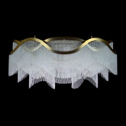 Casa Padrino Applique murale en cristal baroque de luxe Or 180 x 60 x H. 70 cm - Somptueuse Applique murale en laiton avec cristal de Bohême - Meubles baroques - Noble & somptueux Casa Padrino Applique murale en cristal baroque de luxe Or 180 x 60 x H. 70 cm - Somptueuse Applique murale en laiton avec cristal de Bohême - Meubles baroques - Noble & somptueux