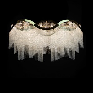 Casa Padrino Lámpara de pared de cristal barroco de lujo Oro 155 x 60 x H. 85 cm - Suntuosa Lámpara de pared de latón con cristal de Bohemia - Muebles barrocos - Noble y suntuosa