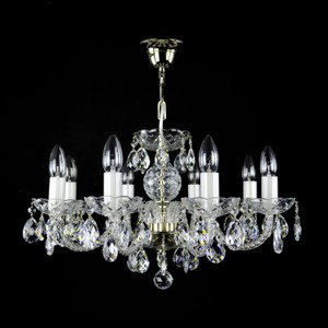 Casa Padrino Luxus Barock Kristall Deckenleuchte Silber Ø 60 x H. 35 cm - Prunkvolle Messing Deckenleuchte mit böhmischem Kristallglas - Barock Möbel - Edel & Prunkvoll