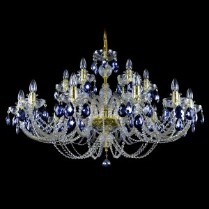 Casa Padrino Luxus Barock Kristall Kronleuchter Gold Ø 90 x H. 63 cm - Prunkvolle Messing Kronleuchter mit böhmischem Kristallglas - Barock Möbel - Edel & Prunkvoll Casa Padrino Luxus Barock Kristall Kronleuchter Gold Ø 90 x H. 63 cm - Prunkvolle Messing Kronleuchter mit böhmischem Kristallglas - Barock Möbel - Edel & Prunkvoll