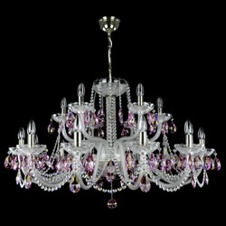 Casa Padrino Lámpara de techo de cristal barroco de lujo Plata Ø 105 x H. 56 cm - Suntuosa Lámpara de techo de latón con cristal de Bohemia - Muebles barrocos - Noble y suntuosa Casa Padrino Lámpara de techo de cristal barroco de lujo Plata Ø 105 x H. 56 cm - Suntuosa Lámpara de techo de latón con cristal de Bohemia - Muebles barrocos - Noble y suntuosa