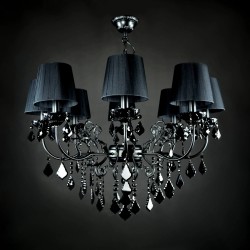 Casa Padrino Luxury Baroque Crystal Chandelier Gold Ø 90 x H. 60 cm - Magnificent Brass Chandelier with Bohemian Crystal Glass - Baroque Furniture - Noble & Magnificent Casa Padrino Luxury Baroque Crystal Chandelier Gold Ø 90 x H. 60 cm - Magnificent Brass Chandelier with Bohemian Crystal Glass - Baroque Furniture - Noble & Magnificent