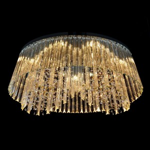 Casa Padrino Luxus Barock Kristall Wandleuchte Silber 100 x 40 x H. 50 cm - Prunkvolle Messing Wandleuchte mit böhmischem Kristallglas - Barock Möbel - Edel & Prunkvoll