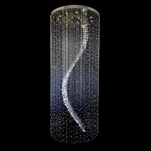 Casa Padrino Luxury Baroque Crystal Wall Lamp Silver 130 x 60 x H. 88 cm - Magnificent Brass Wall Lamp with Bohemian Crystal Glass - Baroque Furniture - Noble & Magnificent