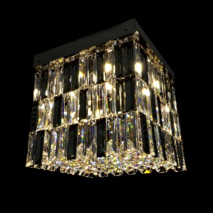 Casa Padrino Luxus Barock Kristall Wandleuchte Silber 40 x 40 x H. 35 cm - Prunkvolle Messing Wandleuchte mit böhmischem Kristallglas - Barock Möbel - Edel & Prunkvoll