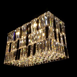 Casa Padrino Applique murale en cristal baroque de luxe Argent 60 x 30 x H. 35 cm - Somptueuse Applique murale en laiton avec cristal de Bohême - Meubles baroques - Noble & somptueux Casa Padrino Applique murale en cristal baroque de luxe Argent 60 x 30 x H. 35 cm - Somptueuse Applique murale en laiton avec cristal de Bohême - Meubles baroques - Noble & somptueux