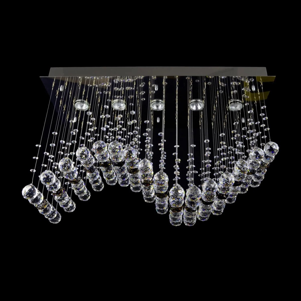 Casa Padrino Applique murale en cristal baroque de luxe Argent 75 x 30 x H. 47 cm - Somptueuse Applique murale en laiton avec cristal de Bohême - Meubles baroques - Noble & somptueux Casa Padrino Applique murale en cristal baroque de luxe Argent 75 x 30 x H. 47 cm - Somptueuse Applique murale en laiton avec cristal de Bohême - Meubles baroques - Noble & somptueux