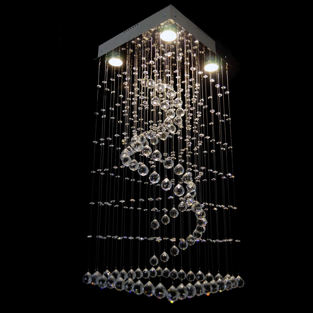 Casa Padrino Applique murale en cristal baroque de luxe Argent 35 x 35 x H. 80 cm - Somptueuse Applique murale en laiton avec cristal de Bohême - Meubles baroques - Noble & somptueux Casa Padrino Applique murale en cristal baroque de luxe Argent 35 x 35 x H. 80 cm - Somptueuse Applique murale en laiton avec cristal de Bohême - Meubles baroques - Noble & somptueux