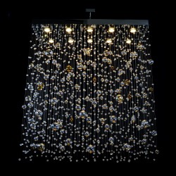 Casa Padrino Applique murale en cristal baroque de luxe Argent 100 x 40 x H. 50 cm - Somptueuse Applique murale en laiton avec cristal de Bohême - Meubles baroques - Noble & somptueux Casa Padrino Applique murale en cristal baroque de luxe Argent 100 x 40 x H. 50 cm - Somptueuse Applique murale en laiton avec cristal de Bohême - Meubles baroques - Noble & somptueux