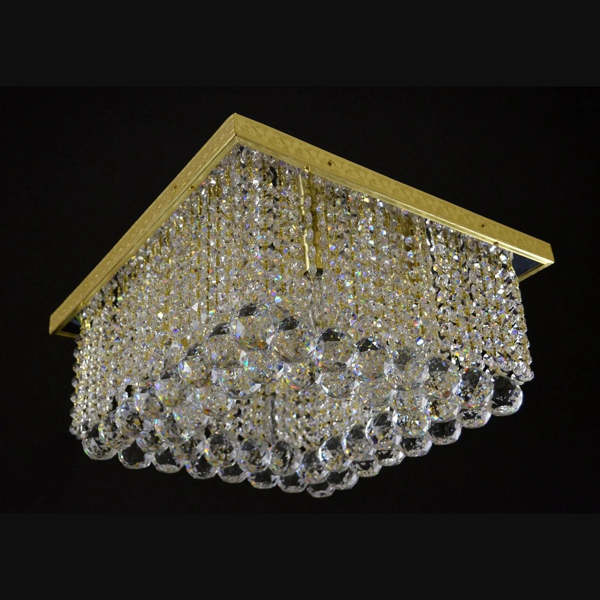 Casa Padrino Applique murale en cristal baroque de luxe Or 40 x 40 x H. 33 cm - Somptueuse Applique murale en laiton avec cristal de Bohême - Meubles baroques - Noble & somptueux Casa Padrino Applique murale en cristal baroque de luxe Or 40 x 40 x H. 33 cm - Somptueuse Applique murale en laiton avec cristal de Bohême - Meubles baroques - Noble & somptueux
