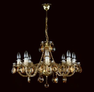 Casa Padrino Luxus Barock Kristall Kronleuchter Gold Ø 65 x H. 50 cm - Prunkvolle Messing Kronleuchter mit böhmischem Kristallglas - Barock Möbel - Edel & Prunkvoll Casa Padrino Luxus Barock Kristall Kronleuchter Gold Ø 65 x H. 50 cm - Prunkvolle Messing Kronleuchter mit böhmischem Kristallglas - Barock Möbel - Edel & Prunkvoll