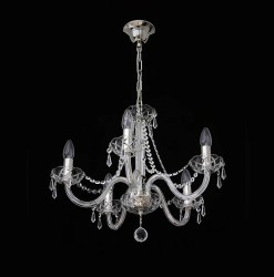 Casa Padrino Lámpara de araña de cristal barroco de lujo Oro Ø 55 x H. 45 cm - Suntuosa Lámpara de araña de latón con cristal de Bohemia - Muebles barrocos - Noble y suntuosa Casa Padrino Lámpara de araña de cristal barroco de lujo Oro Ø 55 x H. 45 cm - Suntuosa Lámpara de araña de latón con cristal de Bohemia - Muebles barrocos - Noble y suntuosa