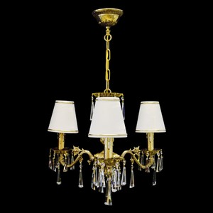 Casa Padrino Luxury Baroque Crystal Chandelier Gold Ø 49 x H. 44 cm - Magnificent Brass Chandelier with Bohemian Crystal Glass - Baroque Furniture - Noble & Magnificent Casa Padrino Luxury Baroque Crystal Chandelier Gold Ø 49 x H. 44 cm - Magnificent Brass Chandelier with Bohemian Crystal Glass - Baroque Furniture - Noble & Magnificent