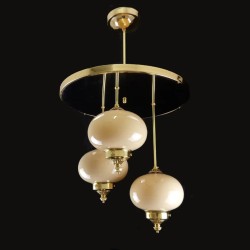 Casa Padrino Luxury Baroque Crystal Wall Lamp Gold 70 x 20 x H. 71 cm - Magnificent Brass Wall Lamp with Bohemian Crystal Glass - Baroque Furniture - Noble & Magnificent
