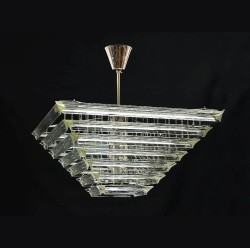 Casa Padrino Luxury Baroque Crystal Wall Lamp Gold 40 x 40 x H. 20 cm - Magnificent Brass Wall Lamp with Bohemian Crystal Glass - Baroque Furniture - Noble & Magnificent