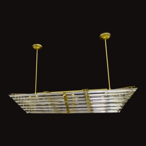 Casa Padrino Luxury Baroque Crystal Wall Lamp Gold 142 x 46 x H. 23 cm - Magnificent Brass Wall Lamp with Bohemian Crystal Glass - Baroque Furniture - Noble & Magnificent Casa Padrino Luxury Baroque Crystal Wall Lamp Gold 142 x 46 x H. 23 cm - Magnificent Brass Wall Lamp with Bohemian Crystal Glass - Baroque Furniture - Noble & Magnificent