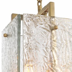 Casa Padrino lámpara colgante de lujo latón vintage Al. 54,5 cm - Iluminación de lujo