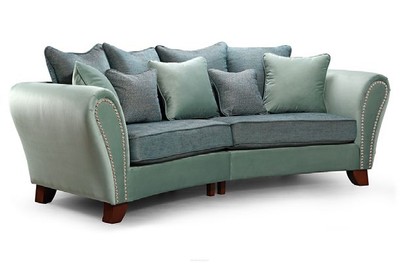 Casa Padrino sofa Jannet Fluted Chesterfield de lujo 90 x 87 x A. 82 cm - Elegante sofá de salón con cuero auténtico - Chesterfield salon muebles
