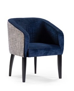Casa Padrino Luxus Chesterfield Sessel Fray Tub 60 x 61 x H. 78 cm - Eleganter Wohnzimmer Sessel mit Echtleder - Chesterfield Wohnzimmer Möbel