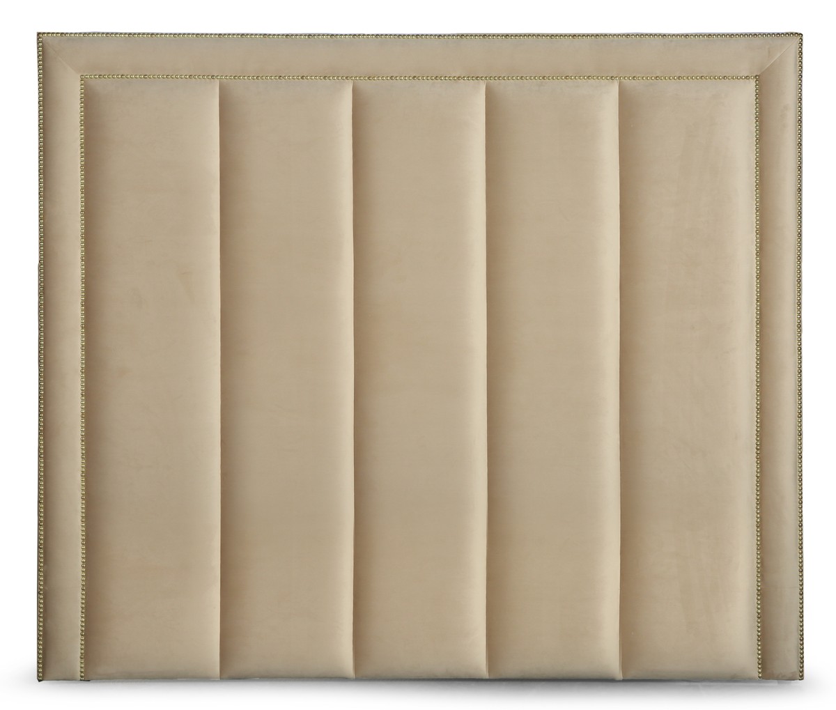 Casa Padrino Tête de Lit de Luxe Beige 200 x H. 140 cm - Mobilier d'Hôtel et de Chambre de Luxe Casa Padrino Tête de Lit de Luxe Beige 200 x H. 140 cm - Mobilier d'Hôtel et de Chambre de Luxe