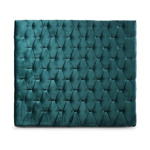 Casa Padrino Luxus Samt Bett-Kopfteil Türkis 200 x H. 140 cm - Luxus Hotel & Schlafzimmer Möbel Casa Padrino Luxus Samt Bett-Kopfteil Türkis 200 x H. 140 cm - Luxus Hotel & Schlafzimmer Möbel