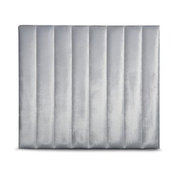 Casa Padrino Luxus Samt Bett-Kopfteil Silber 200 x H. 140 cm - Luxus Hotel & Schlafzimmer Möbel Casa Padrino Luxus Samt Bett-Kopfteil Silber 200 x H. 140 cm - Luxus Hotel & Schlafzimmer Möbel
