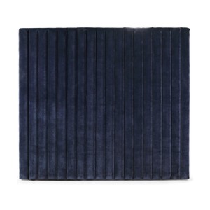 Casa Padrino Luxus Samt Bett-Kopfteil Dunkelblau 200 x H. 140 cm - Luxus Hotel & Schlafzimmer Möbel Casa Padrino Luxus Samt Bett-Kopfteil Dunkelblau 200 x H. 140 cm - Luxus Hotel & Schlafzimmer Möbel