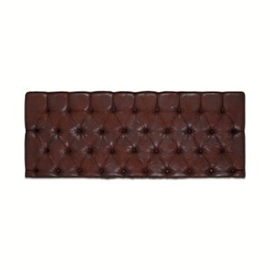 Casa Padrino Chesterfield Leder Bett-Kopfteil Rotbraun 200 x H. 140 cm - Chesterfield Echtleder Hotel & Schlafzimmer Möbel Casa Padrino Chesterfield Leder Bett-Kopfteil Rotbraun 200 x H. 140 cm - Chesterfield Echtleder Hotel & Schlafzimmer Möbel